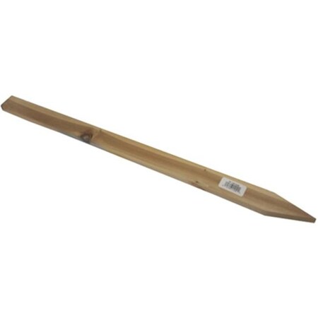 Nelson Shims Nelson Wood Shims MPS1224-10-12-24 1 ft. x 2 ft. x 24 in. Pointed Wood Stake; Pack Of 10 193653
